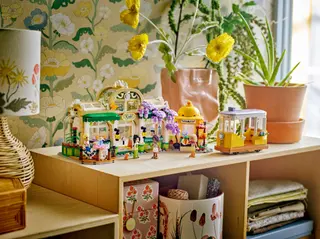 Café-jardin et boutique de fleurs