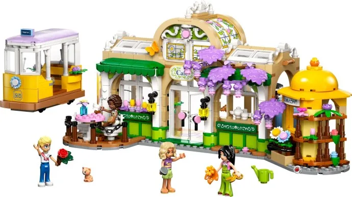 Café-jardin et boutique de fleurs
