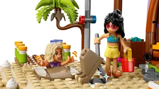 Familienurlaub am Strand