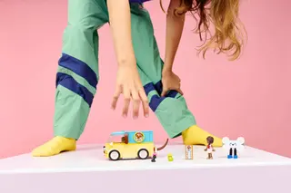 Camionnette d'accessoires pour animaux de compagnie