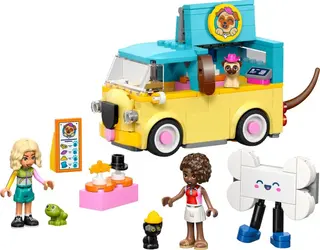 Lieferwagen für Haustierzubehör