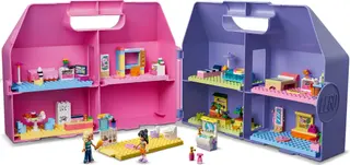 Creatieve poppenhuiskoffer