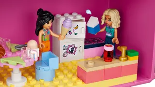 Creatieve poppenhuiskoffer