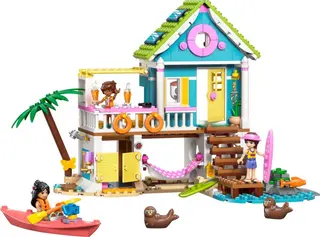 Beach House with Seals