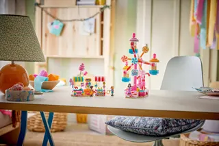 Süßigkeiten- und Cupcake-Riesenrad