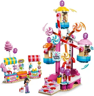 Süßigkeiten- und Cupcake-Riesenrad