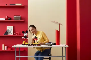 Mickey Mouse and Minnie Mouse Buildable Characters 