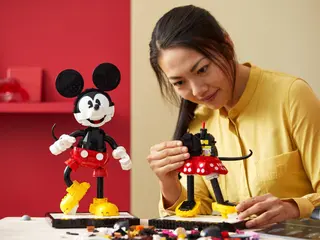 Mickey Mouse and Minnie Mouse Buildable Characters 