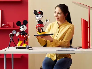 Mickey Mouse and Minnie Mouse Buildable Characters 