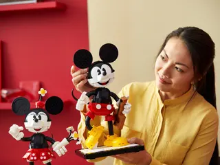 Mickey Mouse and Minnie Mouse Buildable Characters 