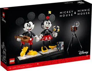 Mickey Mouse and Minnie Mouse Buildable Characters 