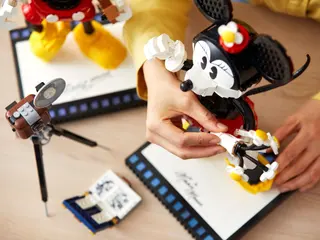 Mickey Mouse and Minnie Mouse Buildable Characters 