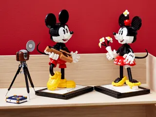 Mickey Mouse and Minnie Mouse Buildable Characters 