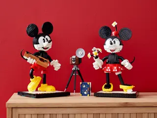 Mickey Mouse and Minnie Mouse Buildable Characters 
