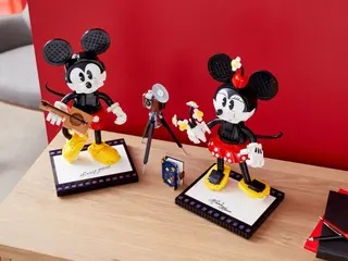 Mickey Mouse and Minnie Mouse Buildable Characters 
