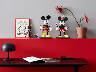 Mickey Mouse and Minnie Mouse Buildable Characters 