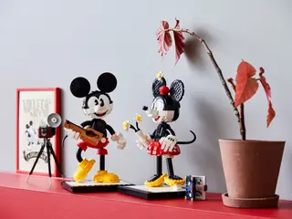 Mickey Mouse and Minnie Mouse Buildable Characters 
