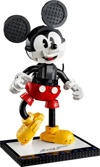 Mickey Mouse and Minnie Mouse Buildable Characters 