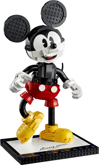 Mickey Mouse and Minnie Mouse Buildable Characters 