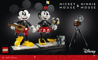 Mickey Mouse and Minnie Mouse Buildable Characters 