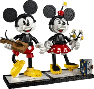 Mickey Mouse and Minnie Mouse Buildable Characters 