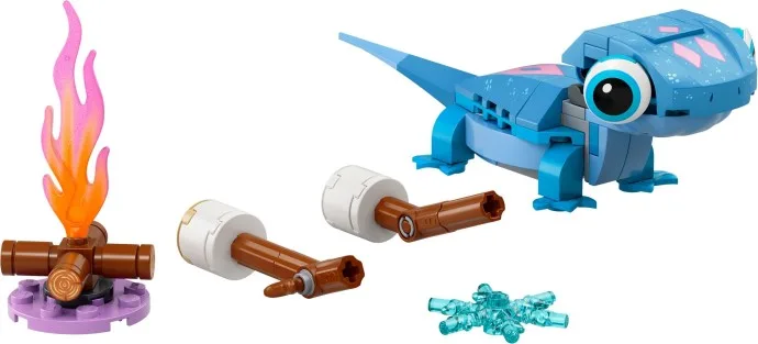 Bruni the Salamander Buildable Character