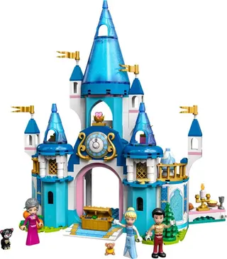 Het kasteel van Assepoester en Prins Charming
