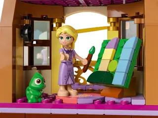 Rapunzels toren en het knuffeleendje