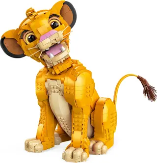 Der junge Simba, der König der Löwen