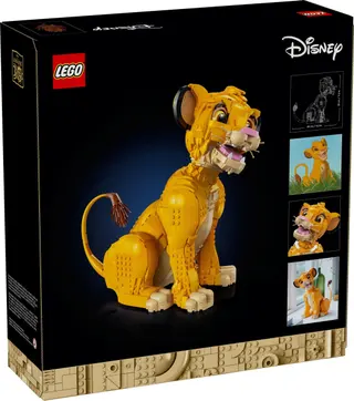 Der junge Simba, der König der Löwen