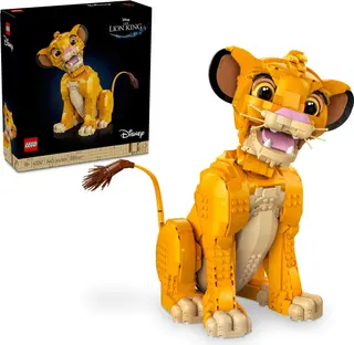Der junge Simba, der König der Löwen