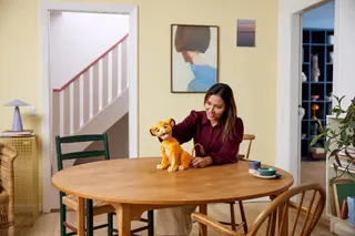 Der junge Simba, der König der Löwen
