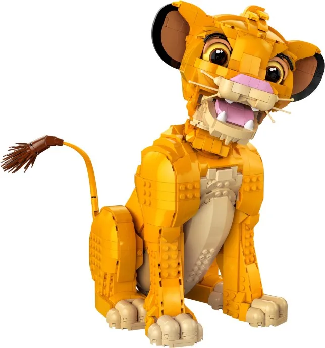 Der junge Simba, der König der Löwen