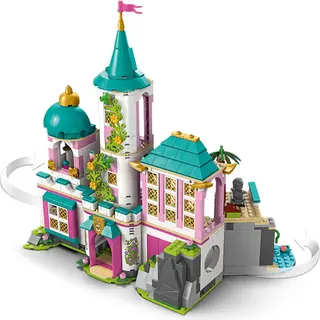Château de princesse et animaux royaux