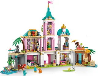 Château de princesse et animaux royaux