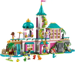 Château de princesse et animaux royaux