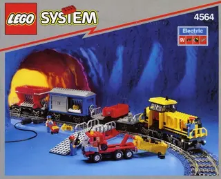 Güterzug-Schienenfahrer