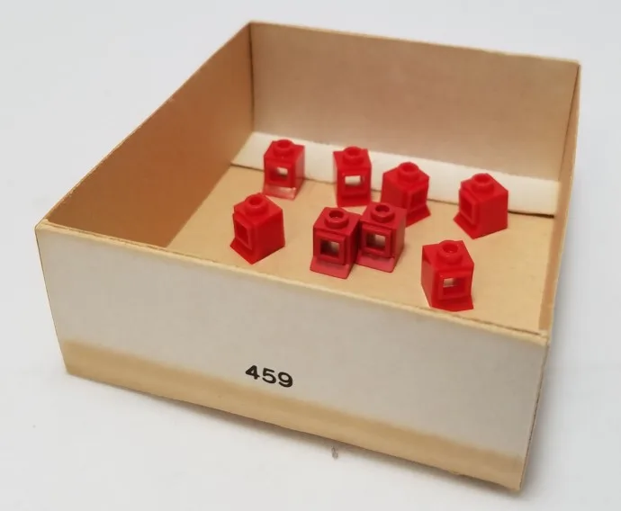 1 x 1 x 1 Fenster, rot oder weiß