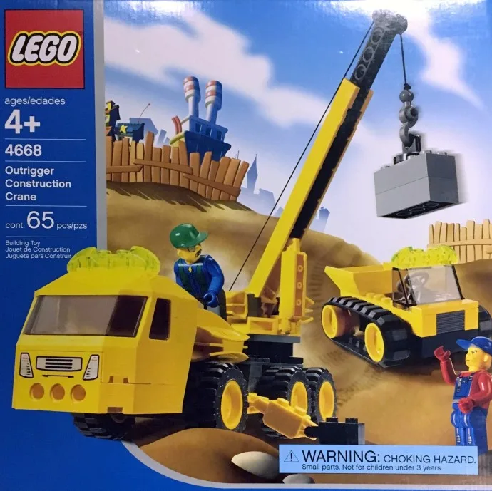 Outrigger Construction Crane