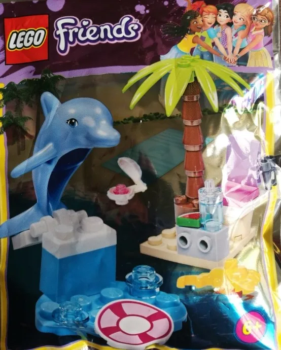Delfin und Krabbe