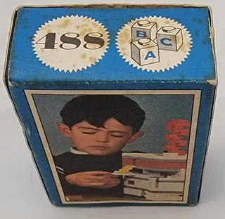 1 x 1 Bausteine mit Buchstaben (System)