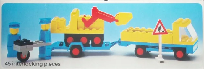 Camion avec chargeuse utile