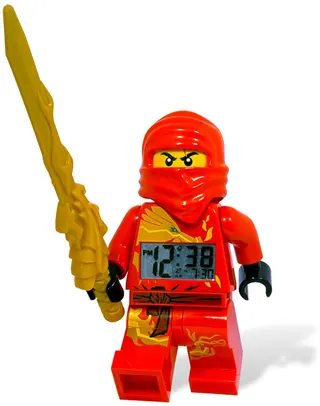 Ninjago Kai Minifigure Clock