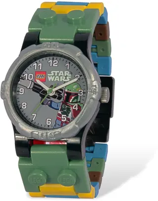 Star Wars with Boba Fett Minifigure Watch 