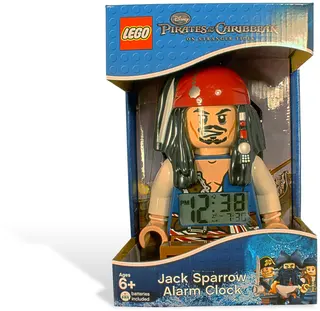 Pirates of the Caribbean Jack Sparrow Minifigure Clock 