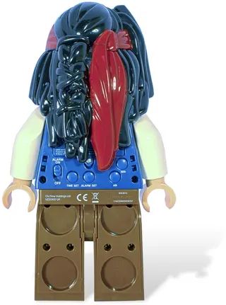 Pirates of the Caribbean Jack Sparrow Minifigure Clock 