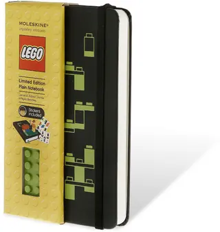 Moleskine notebook green brick, plain, small