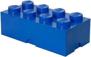 8 stud Blue Storage Brick