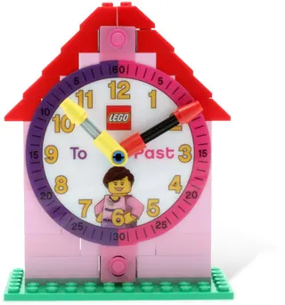 Time-Teacher Girl Minifigure Watch & Clock