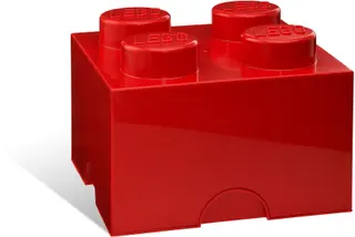 4-stud Red Storage Brick